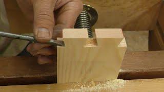Dovetails on a Budget with Rob Cosman (hacksaw&screwdriver/chisel)