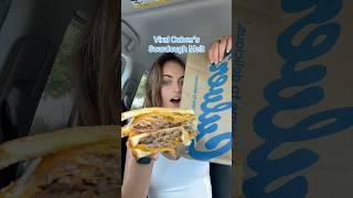 VIRAL Culver’s Sourdough Melt  #culvers #culversrestaurant #culversmukbang #foodreview #yum