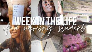 WEEK IN THE LIFE OF A NURSING STUDENT// exam week, 5am study routine, pumpkin spice latte's