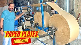 Fully AUTOMATED Quality Buffet Paper Plate machine in mass production / Small Scale Industries