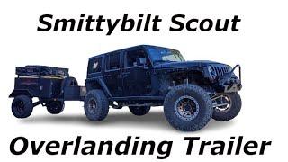 Smittybilt Scout Overlanding Trailer with Roam Tent