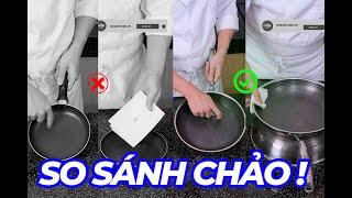 Cách phân biệt chảo chống dính nhanh bong và chảo chống bong lâu