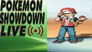 I'M TRAINER RED! - Pokemon Showdown Live #4 (RU) w/Sleepant