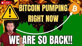 BITCOIN ALL TIME HIGHS INCOMING! CRYPTO PUMPING (YOU WONT BELIEVE WHY) KAS BNB FLOKI STX NOT TON