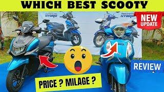 New Yamaha Fascino hybrid 2023 | Yamaha Ray ZR 125 Scooty update | Best Scooter India undrer 1 lakhs