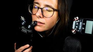 ASMR Wet Mouth Sounds  Tascam Vs. Blue Yeti Vs. Tascam