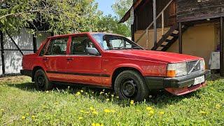 ПОКРАСИЛ VOLVO 740 / ПОМЕНЯЛ ЛОБОВОЕ / УЮТНЫЕ ДАЧНЫЕ МУТКИ