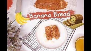 IDE MENU TAKJIL: MOIST CHEWY BANANA BREAD RECIPE | RESEP BANANA BREAD ENAK DAN MUDAH