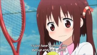 Himouto! Umaru-chan - Ebina Serves the Tennis Ball