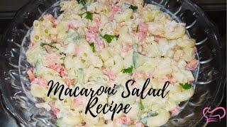 Creamy Macaroni/Pasta Salad Recipe | Hina Javed Recipes #macaroni #saladrecipe #macaronisalad