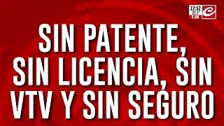 Detuvieron a motoquero que manejaba totalmente alcoholizado por Panamericana