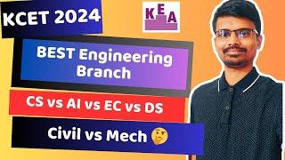 How to select Engineering Branch| CS vs AI | KCET Rank vs Marks