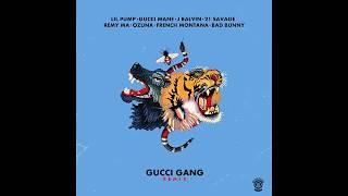 Lil Pump - Gucci Gang Remix Ft. Bad Bunny French Montana J Balvin Gucci Mane 21 Ozuna