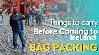 Things to pack before going to Ireland | പെട്ടി എടുത്തു വിട്ടാലോ.....