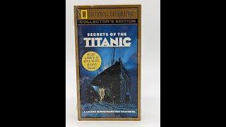 Opening to Secrets of the Titanic 1997 VHS