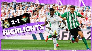 Real Madrid 2-1 Real Betis | HIGHLIGHTS | LaLiga 2022/23