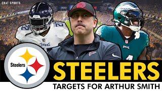 Steelers Offensive Free Agent & Trade Targets For Arthur Smith Ft. A.J. Brown, Derrick Henry