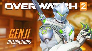 Overwatch 2 - All Genji Interactions