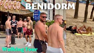 Levante Beach Walk before the Benidorm Pride Parade 2024 in Valencia, Spain