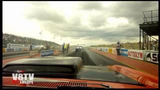 69 Plymouth Road Runner **in car passenger" Santa Pod 1/4 mile