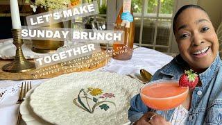 Let's Make Sunday Brunch Together!