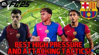 How to Play High Pressure Attacking Football with FC BARCELONA in FC 25