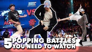 5 Popping Battles You Need To Watch | Red Bull Dance