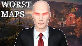 Top 10 WORST Hitman Maps