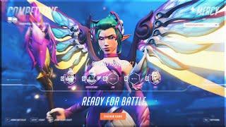 "he forced me to say ONIICHAN O.o" - Overwatch 2 Mercy Main Competitive Gameplay