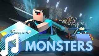 Katie Sky - Monsters (DERP RACE) - Minecraft Animation