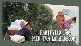 VLOGG  || Fartfylld dag med två läkarbesök!