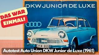 Autotest Auto Union DKW Junior de Luxe (1961) mit Wilhelm Heinrich von Haxthausen