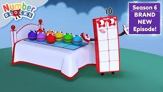 Ten in the bed | Series 6  | Learn to Count |  @Numberblocks