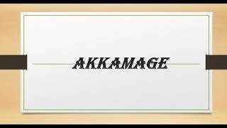 Akkamage - The Keys