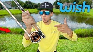 World's CHEAPEST Fly Fishing Combo!! (Fishing Challenge)