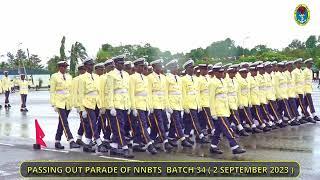 NIGERIAN NAVY BASIC TRAINING SCHOOL BATCH 34 PASSING OUT PARADE 2 SEP 2023