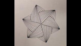 Zentangle Pattern Challenge 9
