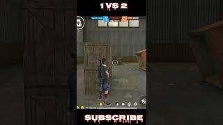 free fire / best gamplay  /  1 VS 2 /   two kill  #free fire  #viral #short @MohsinGamerz1234