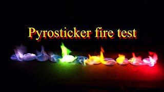 Pyrosticker ACT testing according to Russian Government Standard.