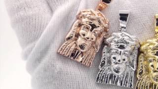 Micro Jesus Piece Pendants - Clean