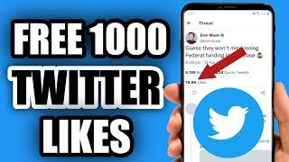 How I Increase And Get Free Twitter likes on 2023