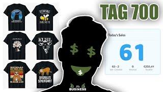 So viel verdiene ich nach 700 Tagen T-Shirt Business | Lohnt es sich noch?