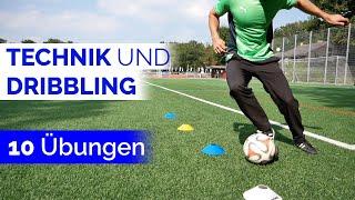 Trainingseinheit zum Nachmachen - Basic Technik und Dribbling Übungen