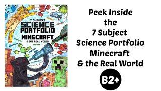 7 Subject Science Portfolio Minecraft by The Thinking Tree