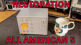 Receiver Restoration, Emerson Radio AA5!