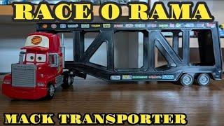 Disney Pixar Cars 2009 Black Mack Transporter Review