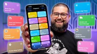10 NEW iPhone Shortcuts - High Temp Alert, Game Schedule GPT, Doc Scanning