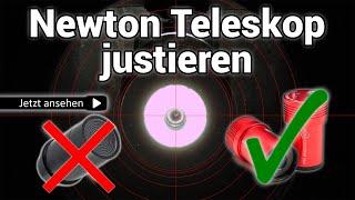 Newton Teleskop mit einer Guiding Kamera justieren