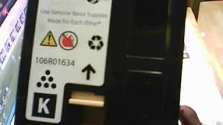 Alexander Antoshin. Refilling the Xerox 6015 cartridge instructions