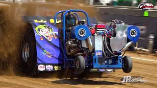 Tractor Pulling 2024: Crazy Mini Rod Tractors pulling in Goshen, IN - Pro Pulling League